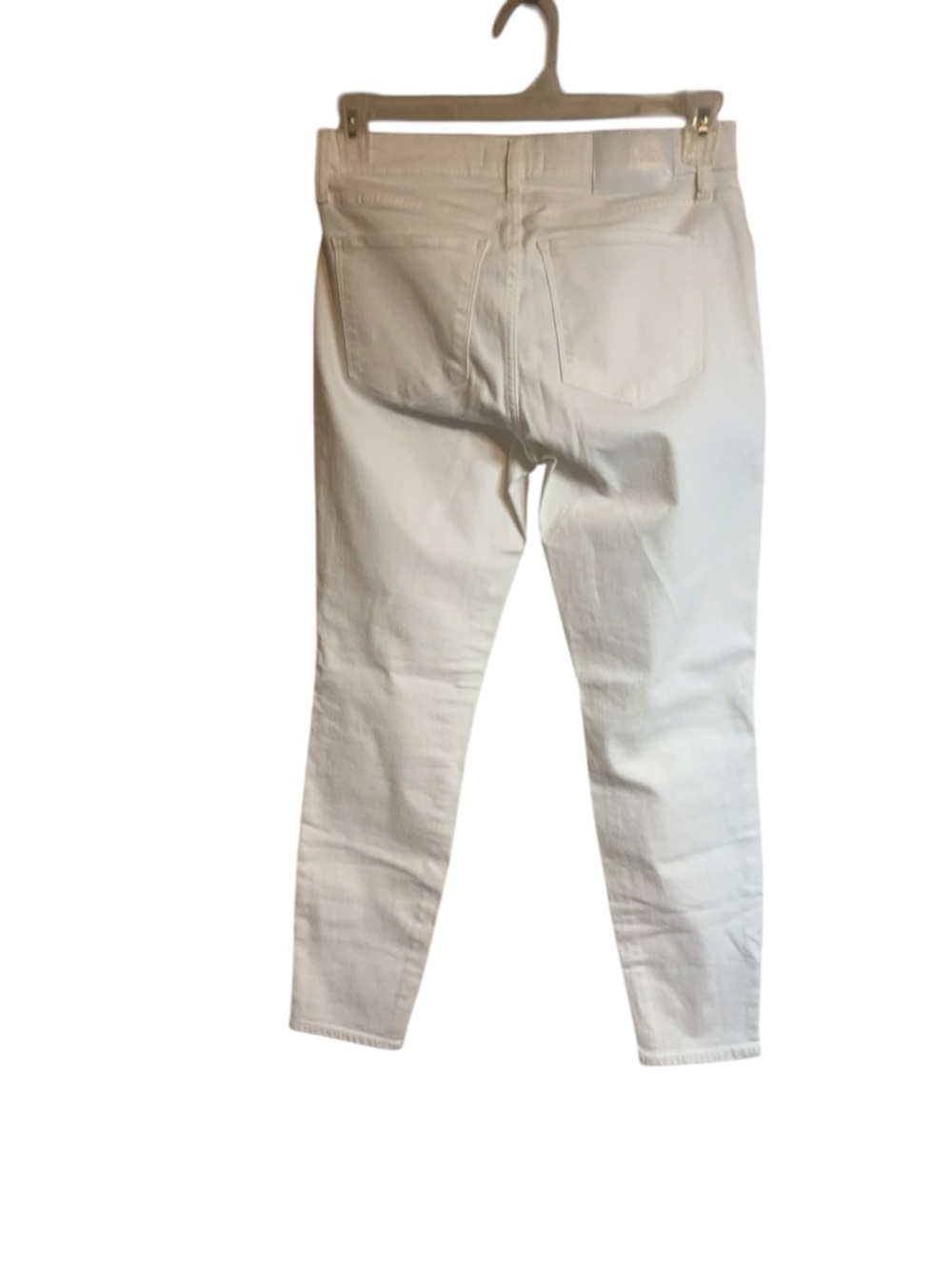 LUCKY BRAND WHITE AVA Mid Rise Skinny Jeans SZ: 8 #10 - Picture 5 of 11